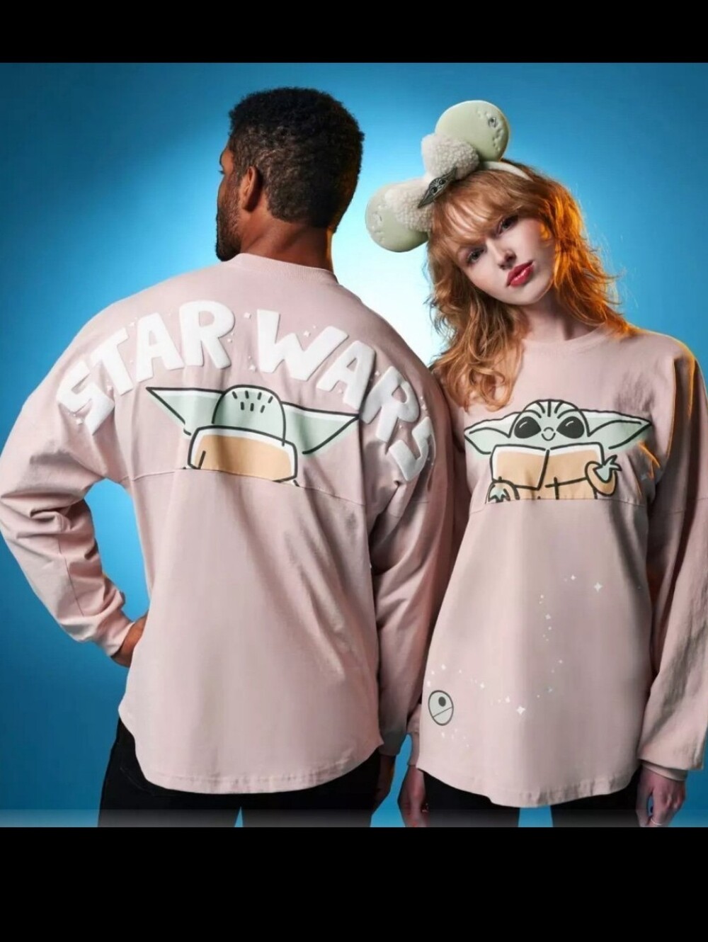 Disney Parks Star Wars The Mandalorian Grogu Spirit Jersey Size Xl